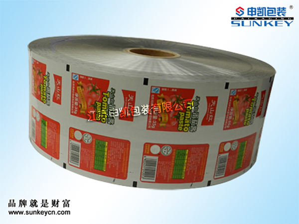番茄醬包裝復(fù)合卷膜|食品自動包裝膜|彩印包裝膜